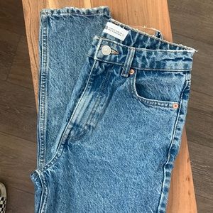 Zara mom jeans